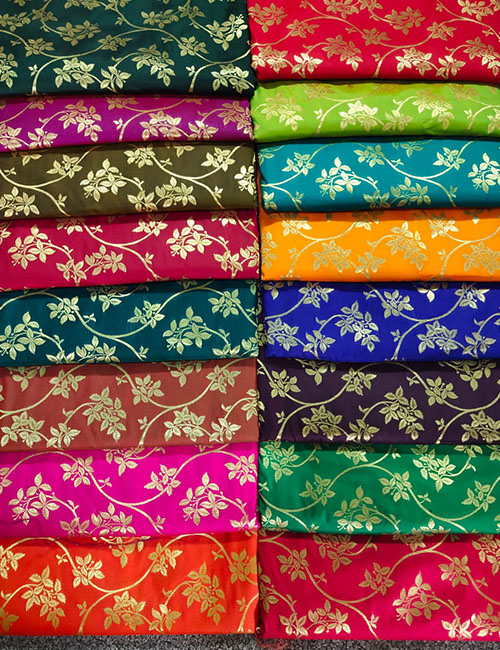 Soft Katan Silk Banarasi Brocade Fabric
